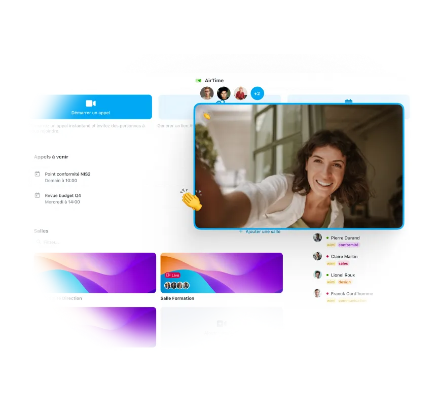 AirTime - Visionconférence
